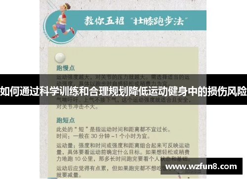 如何通过科学训练和合理规划降低运动健身中的损伤风险